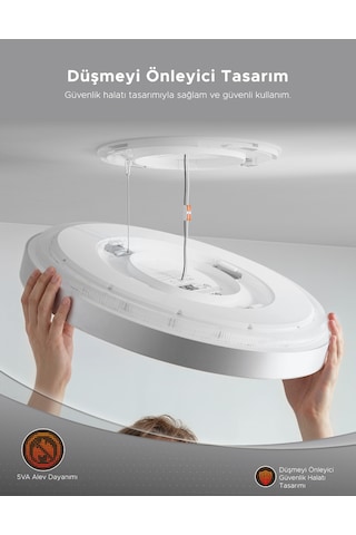Govee Rgbwwıc Tavan Armatürü Ultra 21 Inç/53 Cm RGB