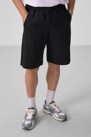 Tommylife Siyah Standart Fit Dokuma Hafif Esnek Chino Şort - 81290 Siyah