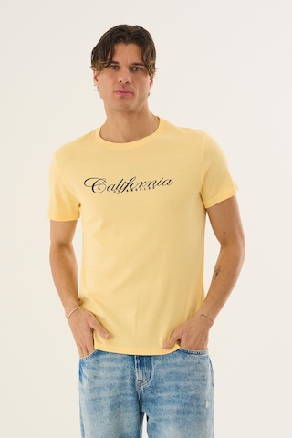 Alexandergardi Alexandergardı Baskılı T-shirt Sarı
