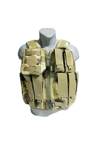 Sungu Askeri Shop Unisex Ak47 Yelek Sarı