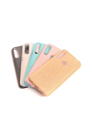 Huawei Y9 Prime 2019 Simli Shining Silikon Kilif 566298340