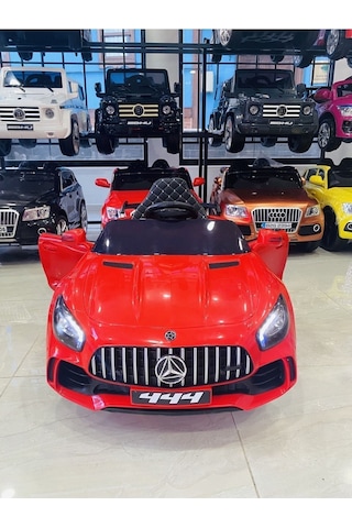 Mercedes 12 Volt Uzaktan Kumandalı Gt Akülü Araba 0-5 Yaş Kırmızı