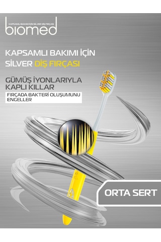 Biomed Silver Diş Fırçası Medium