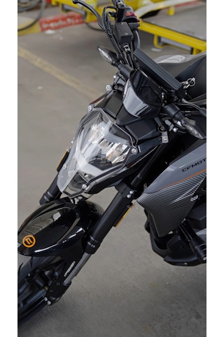 Moto Üçel Cfmoto Nk 250 Uyumlu Pleksi Far Koruma