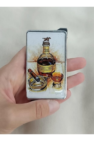 Çakmak Resimli Gazlı Doldurulabilir Metal Çakmak 17944