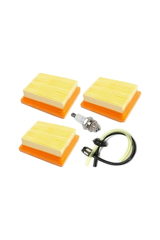 Asn Stıhl 450 480 Motorlu Tırpan Hava ve Benzin Filtresi Buji Set
