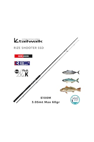 Tailwalk Rize Shooter Ssd S100m 3.05mt Max 60gr 2p Shore Jigging Kamış