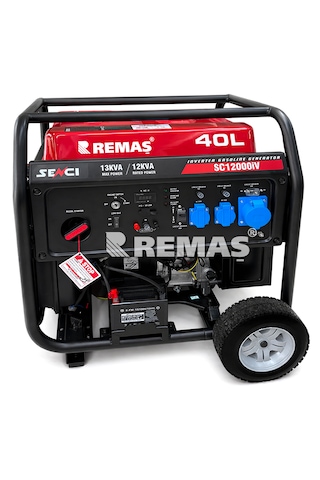 Senci Sc 12000 İv Marşlı Inverter 13 Kva Monofaze Benzinli Jeneratör