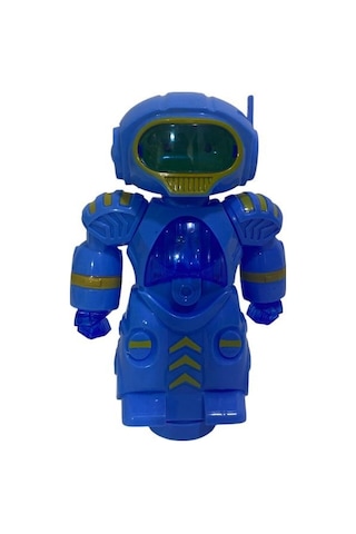 16 Cm Sesli Işıklı Hareketli Pilli Robot 0020