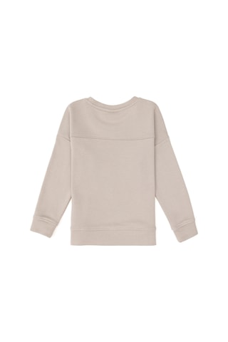 U.S. Polo Assn. Kız Çocuk Taş Bisiklet Yaka Basic Sweatshirt 50296391-VR049