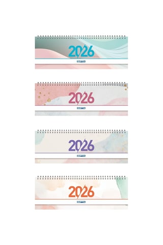 Gıpta 2026 Spiralli Masa Takvimi 12x33 Cm 1 ADET