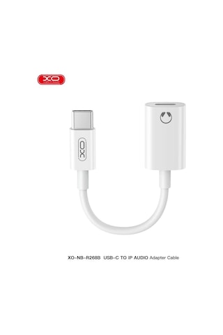 Nb-r268b Usb-c To Lightning Kulaklık Dönüştürücü - Apple Uyumlu iPhone 15 Mikrofon Destekli Ses Adaptörü