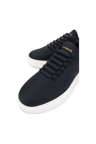 Barracuda Erkek Hakiki Deri Siyah Mat Sneakers & Spor Ayakkabı 511 Bu3510a Erk Ayk Y24 Black Mat Siyah