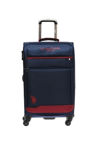 U.s. Polo Assn. Lacivert Kumaş Unisex Orta Boy Valiz Plvlz9103b- 001