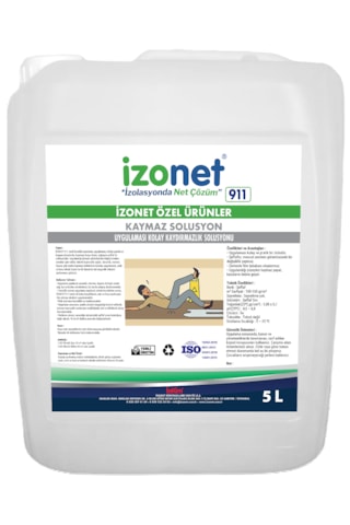 İzonet 911 Kaymaz Zemin Solusyonu 20 Lt