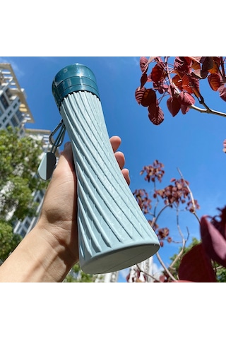 2025 Katlanabilir Öğrenci Su Bardağı Taşınabilir Spor Su Bardağı Taşınabilir Spor Su Bardağı-mavi 500ml Çok Renkli