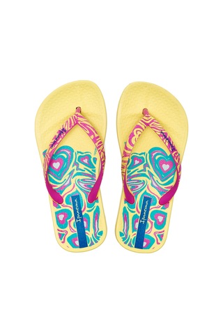 Nostalgic Hearts Çocuk Parmak Arası Terlik Sarı 25/35 Sari