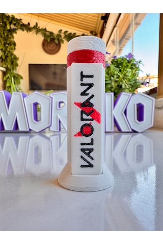 Valorant Tasarım Yükseklik Ayarlı Ekran Kartı Destek Aparatı