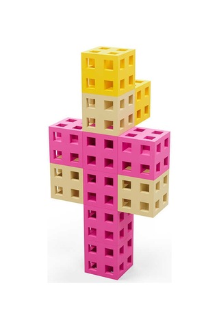 Meli Cube Pink 50 Parça Blok Seti 50810