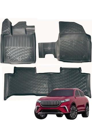 Togg T10x 3d Havuzlu Paspas 2023-