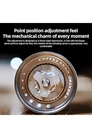 Manuel Kahve Çekirdeği Öğütücü 12 Kalınlık Ayarı Cnc Kahve Diğer