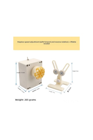 Shineyee Balıkçılık Kamışı Epoksi Boyama Makinesi - Dıy Luer Kamışı Modifikasyonu İçin Devir Ayarlı Döndürme Ve Bağlama Aleti Yükseklik Ayarlı Tutucu + İki Yönlü Çalışma