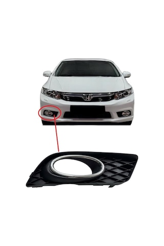 Honda Civic Sis Lamba Kapağı Sağ Nikelajlı 2012-2013-2014-2015