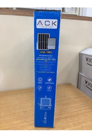 Ack 350w Lensli Solar Led Projektör 6500k
