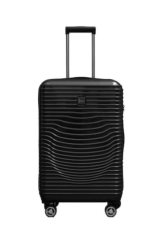 Kabin Boy %100 Polikarbon Valiz Parlak Siyah 1818