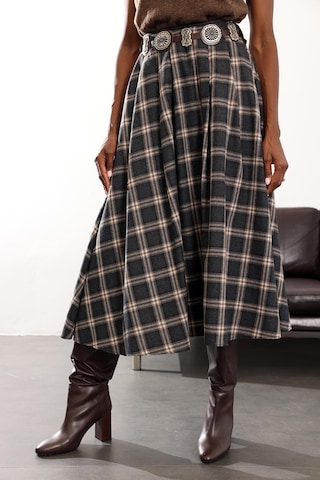 Antrasit Pileli Kate Etek 4977 Antrasit