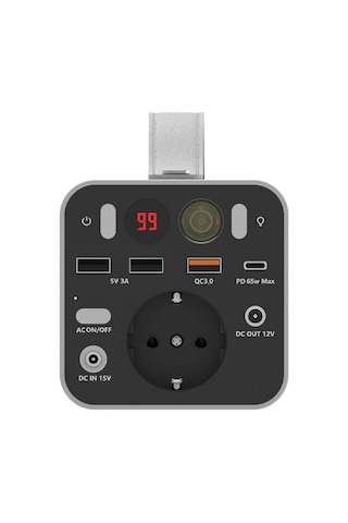 Ayt Powermaster Es150 150 Watt Taşınabilir Güç İstasyonu Kamp Tipi Elektrik Sağlayıcı Güç Kaynağı