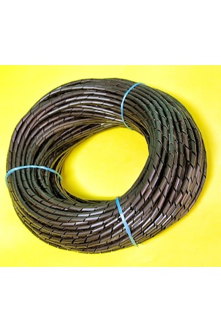 Helezon Pano Kablo Toplama Spiral No 3- 11 Mm Siyah Rulo 100 M