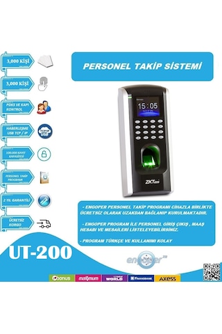 ZK TECO SF200 PARMAKİZİ KART GEÇİŞ SİSTEMİ