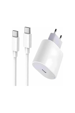 Type-c Hızlı Şarj Özellikli Cihazı Usb-c Kablo Dahil Renkli