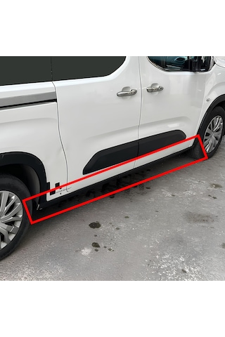 Fiat Doblo Panelvan Marşpiyel Kaplaması 4 Parça 2023 Model Ve Sonrası