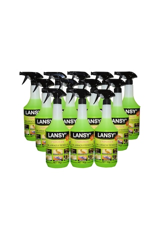 Lansy Unipower Çok Amaçlı Temizlik 12 x 1 KG + 2 Mikrofiber Bez 40 x 40 CM