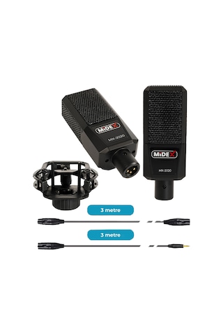 Midex Performans Paket - 2 Stüdyo Ekipmanları Kayıt Seti