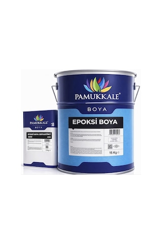 Pamukkale 4200 Epoksi Boya 18 Kg Ral 7042 Trafik Gri