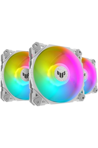 Asus Tuf Gaming Tr120 120mm 3in1 Argb Beyaz Kasa Fanı 90da0093-b0