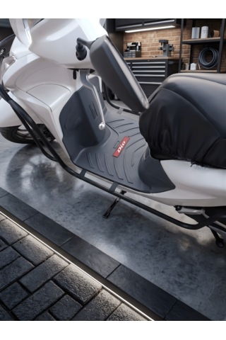 Beylini Honda Dio Uyumlu Kauçuk Paspas Kaymaz Taban Su Geçirmez Kolay Temizlenir Yeni Nesil Tüm Modeller