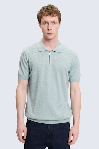Hatemoğlu Yeşil Regular Fit Polo Yaka Pamuklu Tişört