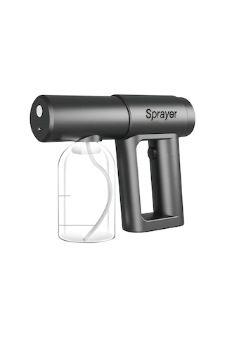 Tenfowee Siyah Kablosuz Usb Şarjlı Nano Buhar Atomizörü - Ev, Ofis, Bahçe İçin Hızlı Ve Düzenli Buhar Dağıtımı