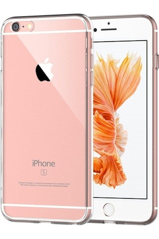 Apple Uyumlu iPhone 7 Ultra Ince Silikon 0.2Mm Seffaf Kilif 513176138
