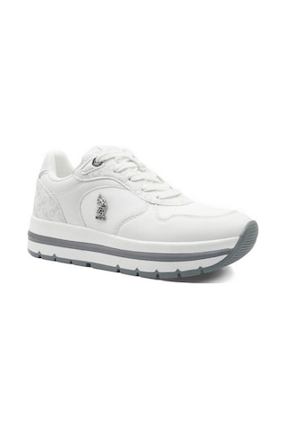 U.S. Polo Assn. U.s. Polo Assn. Shery 6fx 102157890 Kadın Spor Ayakkabı Beyaz 36-40