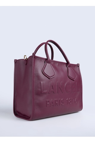 Lancel Bordo Kadın Deri El Çantası A1299626tu