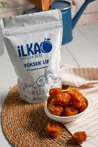Sarı Erik Kurusu 250 G Ekşi Tatlı Doğal Lezzet, Yumuşak Dokulu İlka