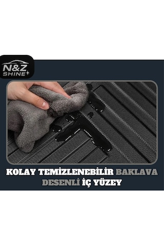 Mitsubishi L200 2005-2018 Uyumlu 5d Havuzlu Paspas