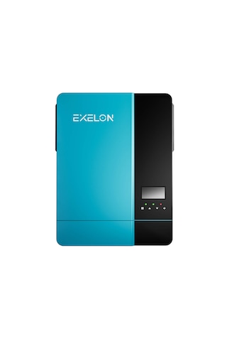 Exelon 10.2kw Akıllı Hibrit Solar İnverter 48v Çift Mppt Wifi Tek Faz