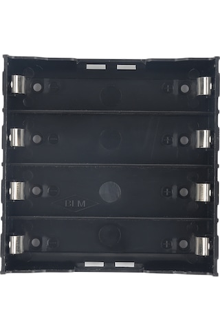 2 Adet 18650 Pil Yuvası 4 Pil İçin