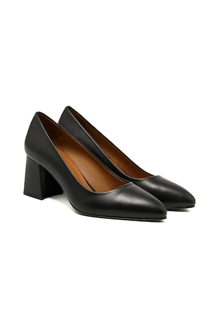 Topuklu/ Stiletto Kadın Mar-25y-166-512 John May Siyah Cilt Siyah